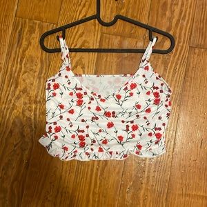 SHEIN tank. With roses